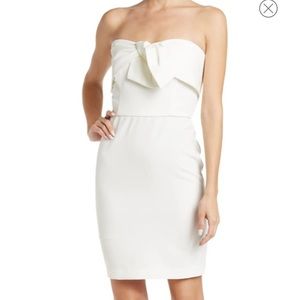 SAM EDELMAN SIZE 6 WHITE MINI DRESS